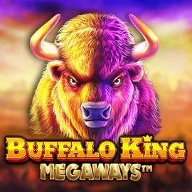 Buffalo King Megaways logo by Pragmatic Play at Raketti Casino