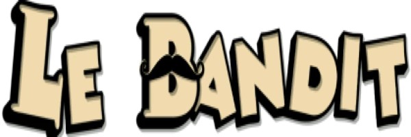 Le Bandit online game logo by Hacksaw Gaming on raketticasino.fi